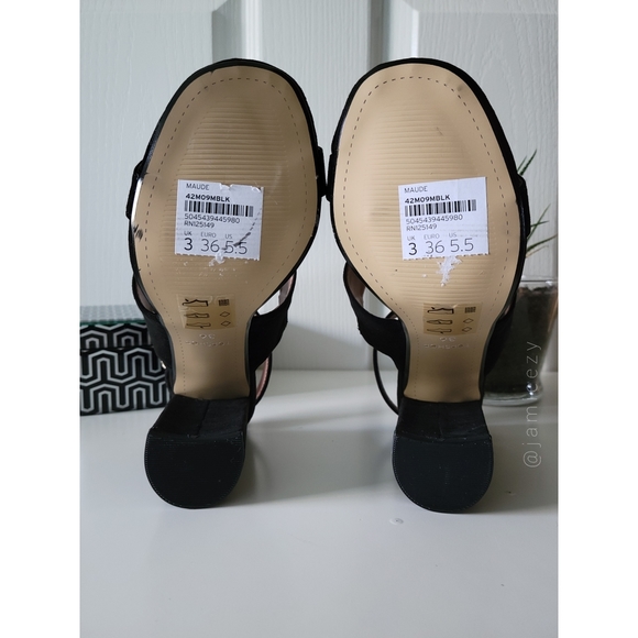 Topshop | NWT "Maude" Block Heel Sandals - Picture 8 of 8